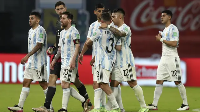 Argentina Bermain Imbang Atas Chile 1-1