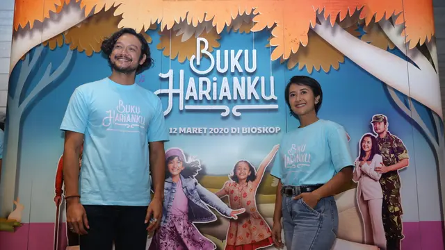 [Fimela] Widi Mulia, Dwi Sasono Film Buku Harianku