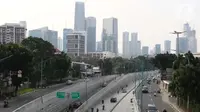 Mulai Senin (11/11/2024) aturan ganjil genap Jakarta diberlakukan kembali setelah sebelumnya sempat dilonggarkan di akhir pekan Sabtu dan Minggu. (Liputan6.com/Helmi Fithriansyah)