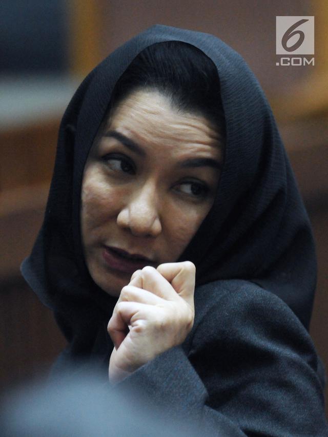 Rita Widyasari Saksikan Sidang Hery Sutanto Gun