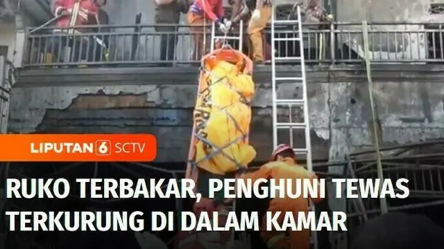 Kebakaran ruko di Samarinda, Kalimantan Timur, menewaskan seorang pemuda. Api yang cepat membesar membuat korban tidak sempat menyelamatkan diri.