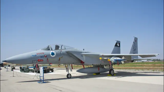 Jet Tempur F-15I Israel (Wikimedia Commons)
