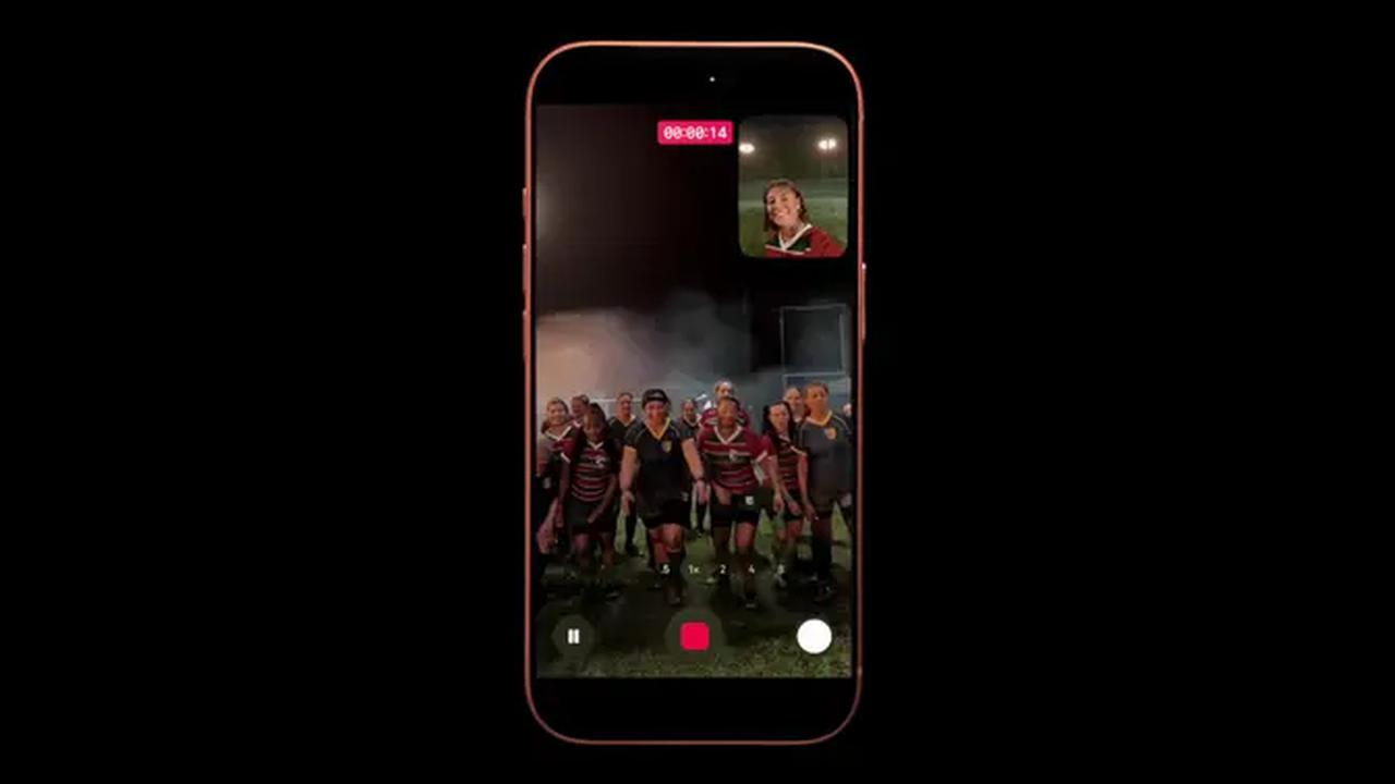 Dual Capture, fitur baru iPhone 17. (Doc. Apple)