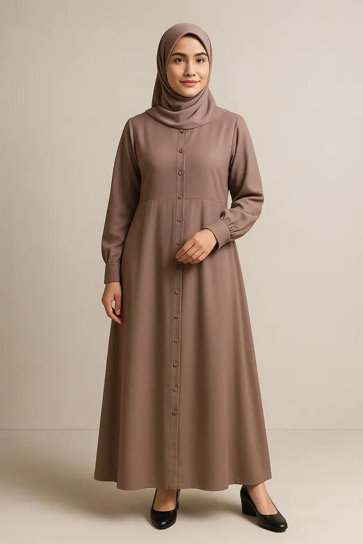 10 Model Gamis Wanita Sederhana yang Syari Tapi Tetap Elegan, Cocok untuk yang Aktif di 2025