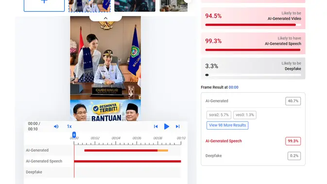 Cek Fakta Liputan6.com menemukan klaim video Gubernur Maluku Utara Sherly dukung Menkeu Purbaya soal bantuan dana pensiunan