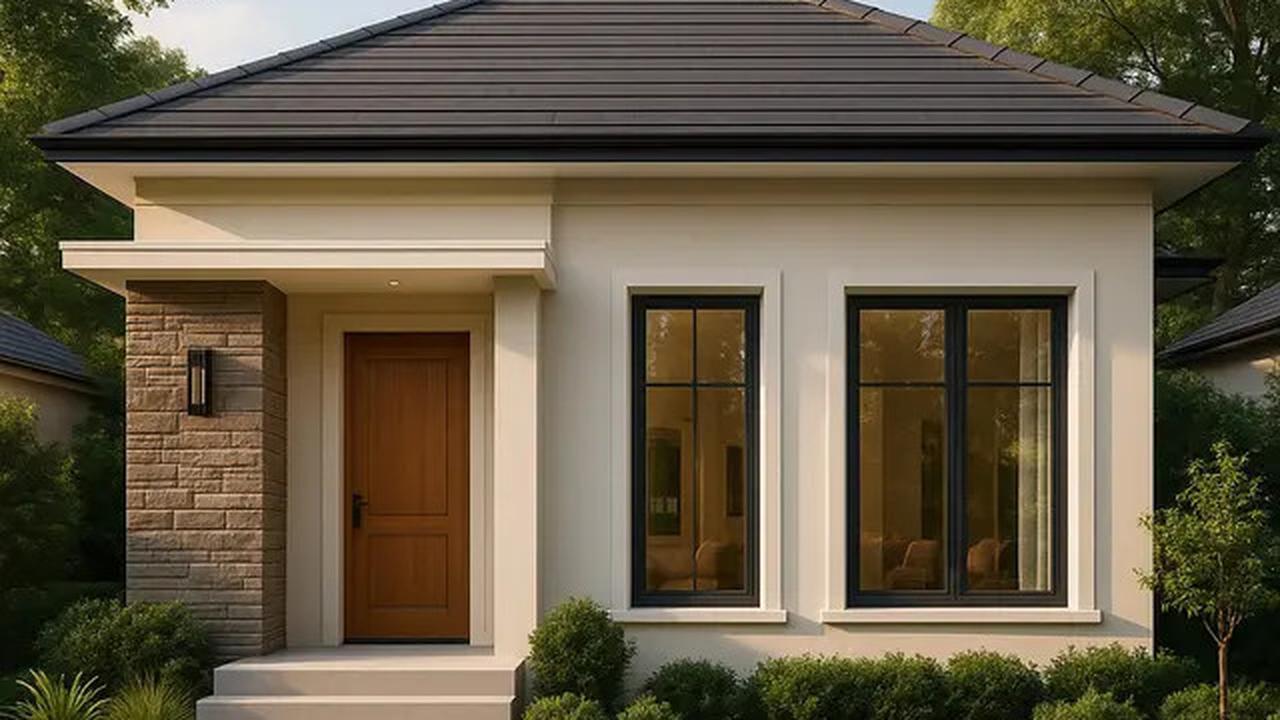 7 Model Rumah Sederhana Berdesain Mewah dengan 3 Kamar Tidur