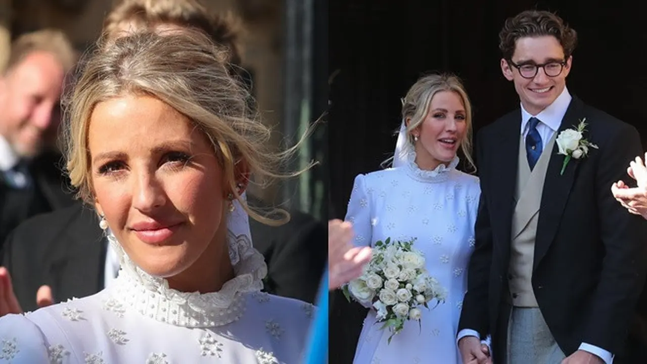 6 Momen Pernikahan Ellie Goulding, Mewah Bak Keluarga Kerajaan Inggris