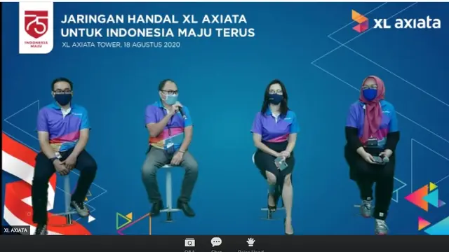 Virtual Media Update XL Axiata, Selasa 18 Agustus 2020