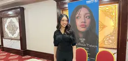 Naura Ayu dalam syukuran Showcase "Cerita Penuh Cahaya" yang diselenggarakan di kawasan Jakarta Selatan, pada (12/8/2026). (Liputan6.com/Afradhiya N.R)