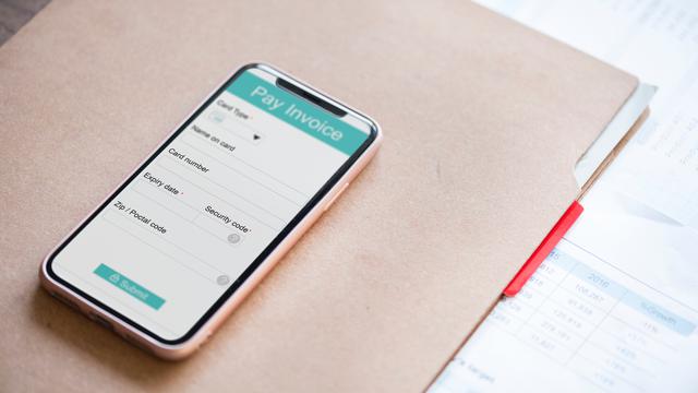 Ilustrasi aplikasi keuangan