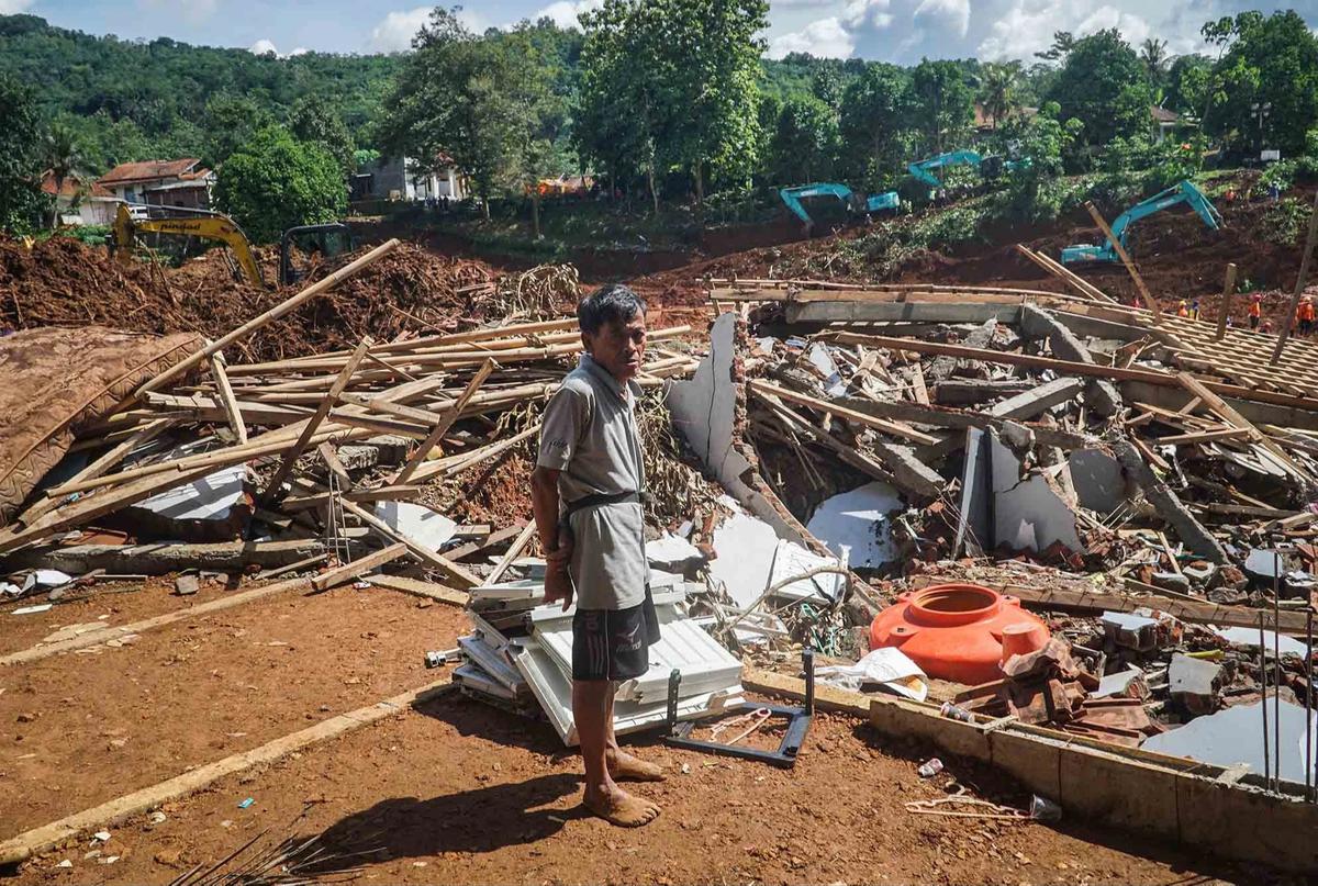 FOTO: Tragedi Longsor Majenang, 16 Korban Meninggal dan 7 Belum Ditemukan