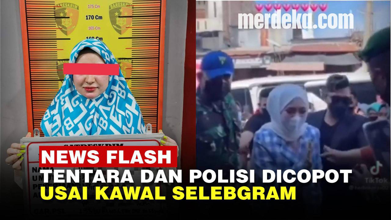 VIDEO: Dua Anggota TNI dan Tiga Polisi Diberi Sanksi Usai Kawal Selebgram