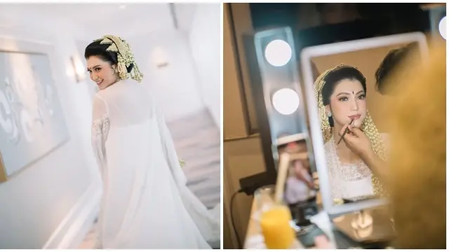 6 Potret Pernikahan Dewi Paramita Mantan Tunangan Ibrahim Risyad