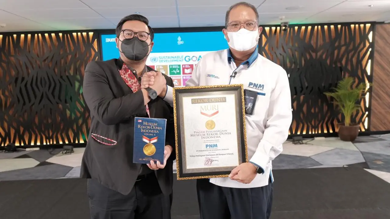 PNM melalui program Pengembangan Kapasitas Usaha (PKU) menyelenggarakan Webinar dan mencetak rekor MURI