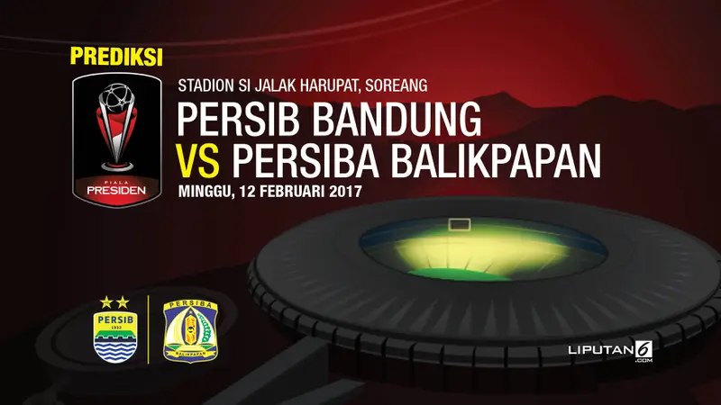 Persib memburu kemenangan kedua pada Piala Presiden 2017 saat menghadapi Persiba, Minggu (12/2/2017). (Liputan6.com/Angga Priandika)