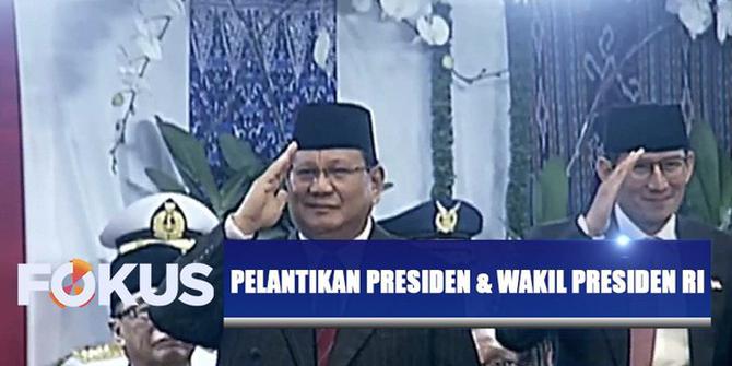 Momen Jokowi Sapa Prabowo-Sandi saat Sampaikan Pidato Kenegaraan
