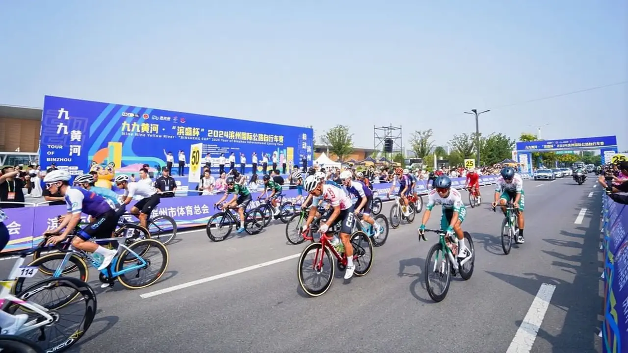 Tim Balap Sepeda Indonesia Juara Tour Of Binzhou