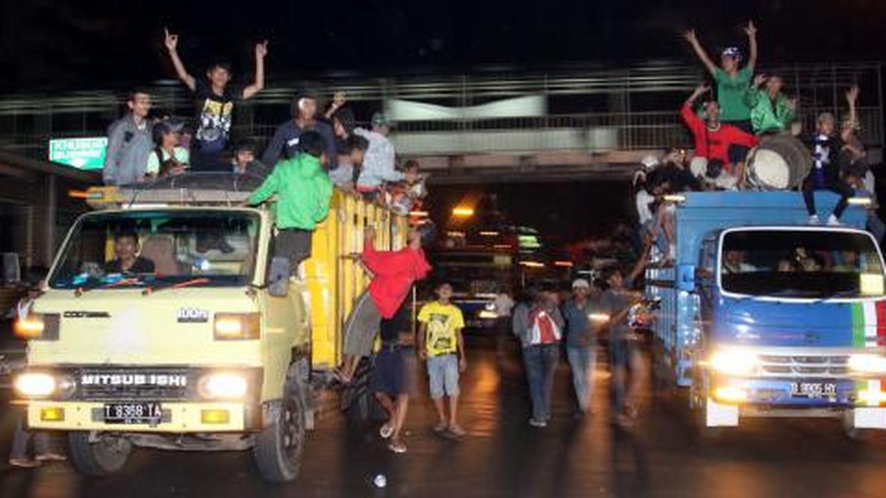 Malam lebaran, warga Jakarta bebas takbir keliling