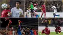 Berikut ini lima momen menarik Timnas Indonesia saat kalah 0-1 dari Malaysia pada laga semifinal SEA Games 2017 Malaysia. (Bola.com/Vitalis Yogi Trisna)