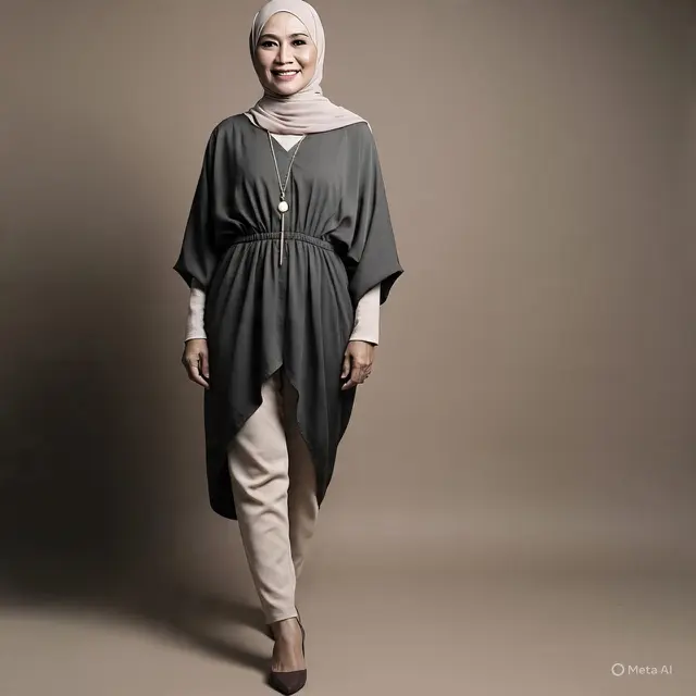 Gamis Empire Waist
