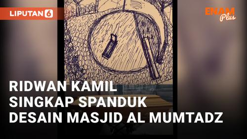 VIDEO: Pasca Pemakaman Eril, Ridwan Kamil Singkapkan Spanduk Masjid Al-Mumtadz
