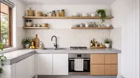 7 Model Meja Dapur Cor Minimalis yang Kuat dan Awet