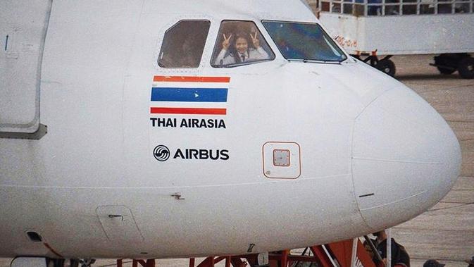 Thai AirAsia (Dok.Instagram/@airasia_thai/https://www.instagram.com/p/B9gnjImJZe6/Komarudin)