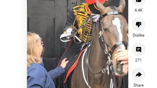 Pemandangan Langka bagi Turis, Penjaga Gerbang Istana Buckingham Inggris Menangis Saat Bertugas