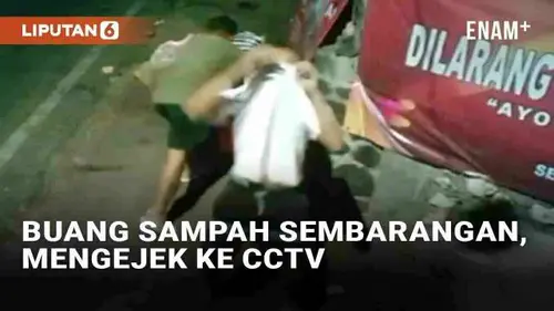 VIDEO: Viral Sejumlah Pria di Bali Buang Sampah Sembarangan, Mengejek ke CCTV