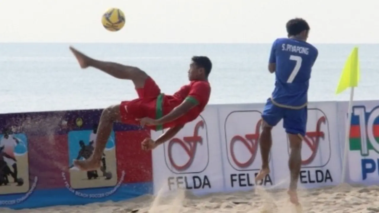 Indonesia vs Thailand AFF Beach Soccer