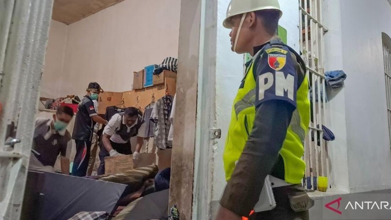 Mengejutkan! Razia Lapas Kediri Temukan Benda Tajam Rakitan, Narkoba dan HP Nihil