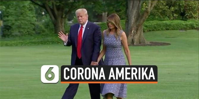 VIDEO: Kematian akibat Corona di AS Tembus 100 Ribu, Trump 'No Comment'