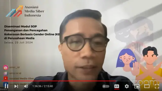 Peneliti PR2Media (Pemantau Regulasi dan Regulator Media) Engelbertus Wendratama.