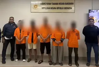 Bareskrim Polri tangkap para tersangka judi online