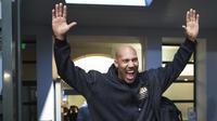 Ayah bintang NBA Lonzo Ball, LaVar Ball. (AP Photo/Mindaugas Kulbis)