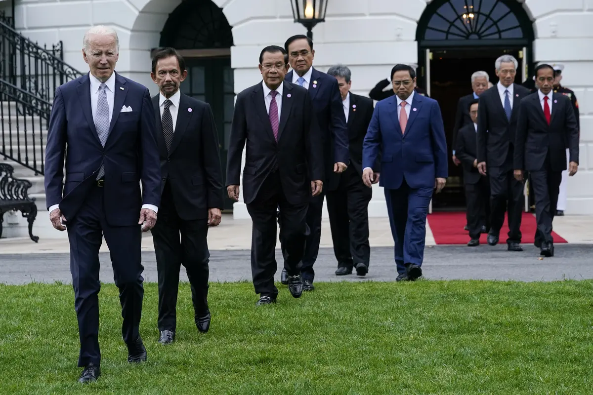 Presiden Jokowi Bersama Pemimpin ASEAN Hadiri KTT Khusus ASEAN-AS