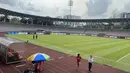 Tak hanya sepak bola, KLFA Stadium juga kerap menggelar pertandingan-pertandingan olah raga lainnya, seperti rugby hingga kriket. (Bola.com/Zulfirdaus Harahap)
