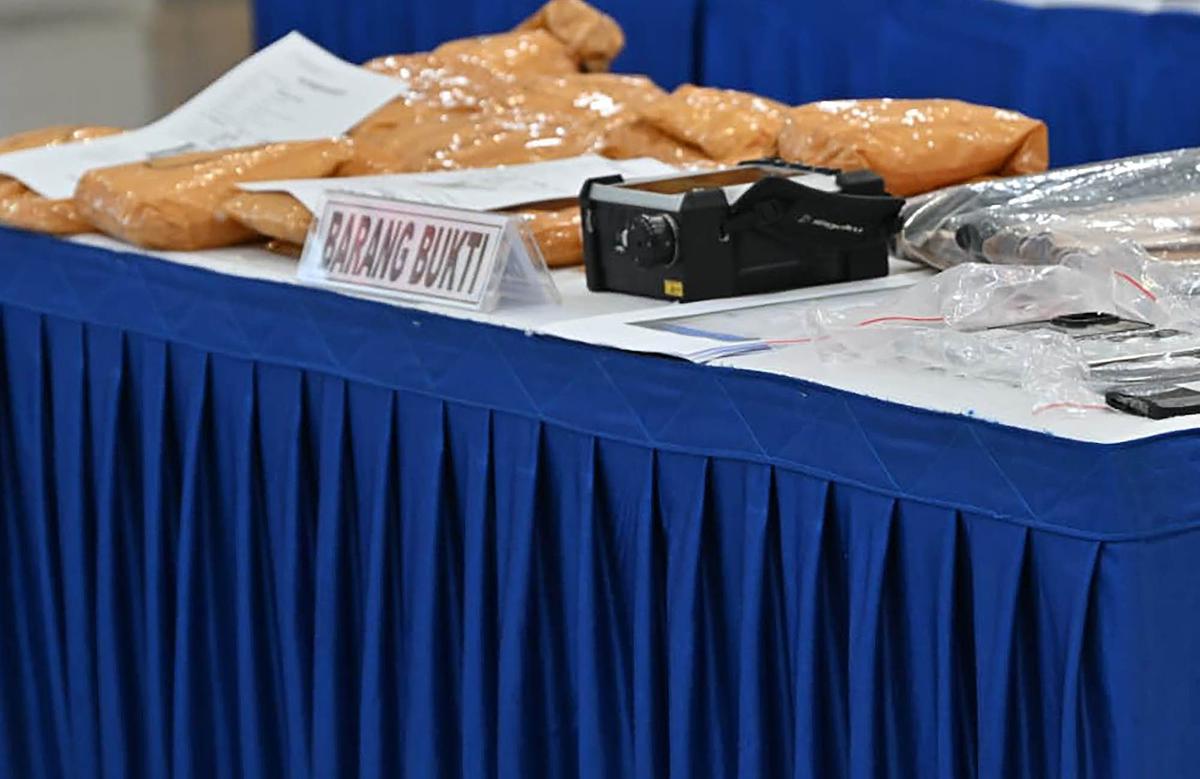 FOTO: TNI AL Gagalkan Penyelundupan 10 Kg Sabu di Pelabuhan Tanjung Priok