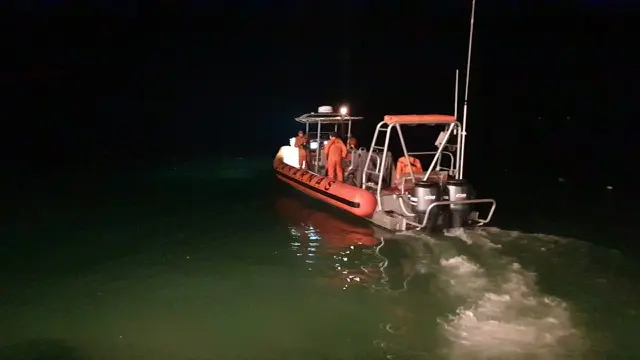 Proses pencarian nelayan Tarakan Kaltara yang hilang. Foto istimewa