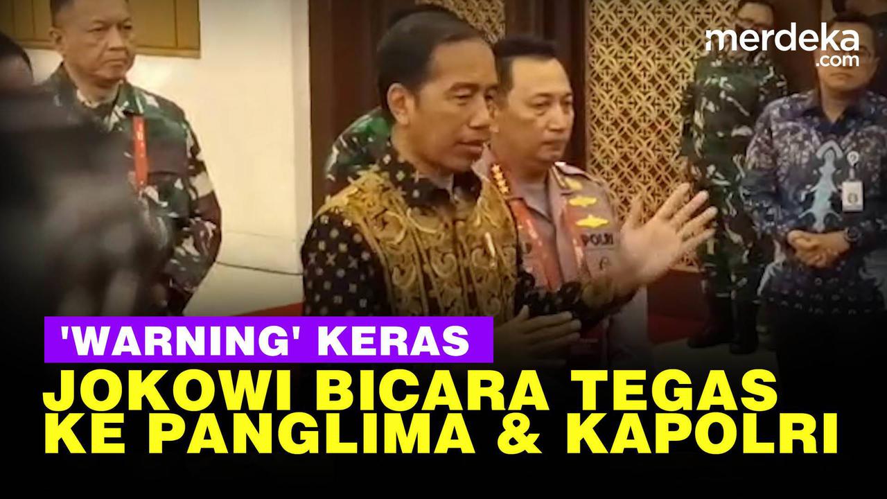 VIDEO: [FULL] Jokowi 'Warning' Keras Panglima TNI dan Kapolri Soal Tambang Ilegal