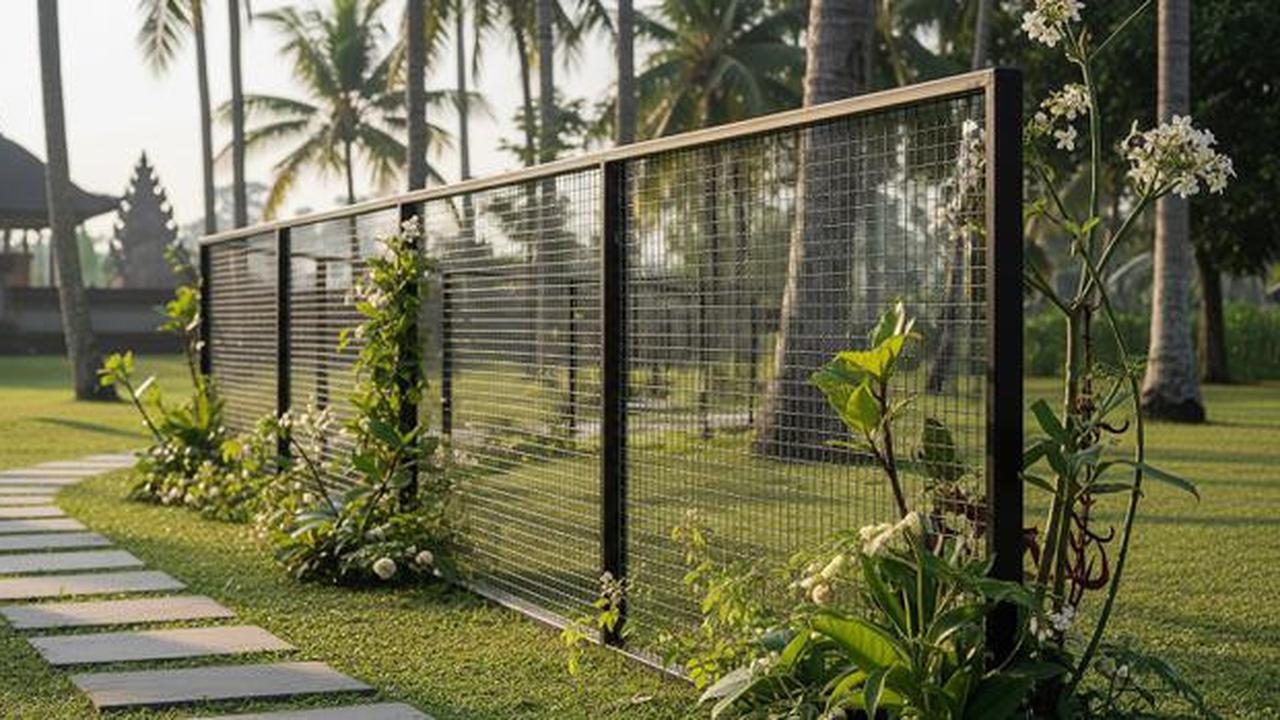 8 Model Pagar Minimalis Anti-Ular yang Tetap Estetik, Lindungi Rumah dengan Gaya Modern