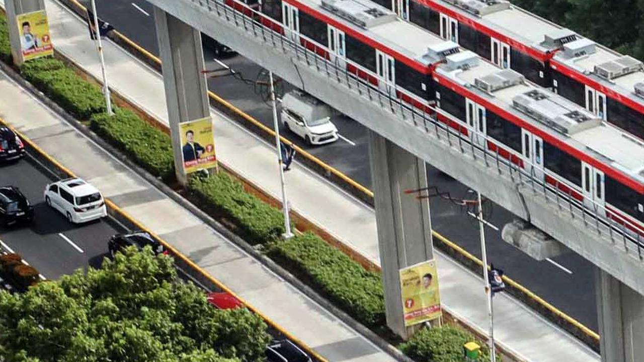 LRT Jabodebek Ditetapkan Sebagai Objek Vital Nasional