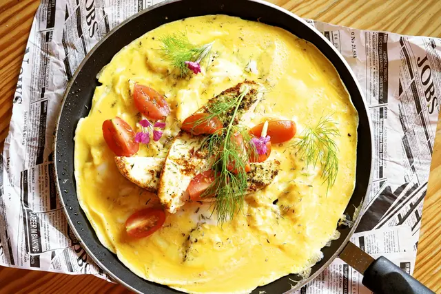 Folded Eggs, Telur Lembut ala Kafe