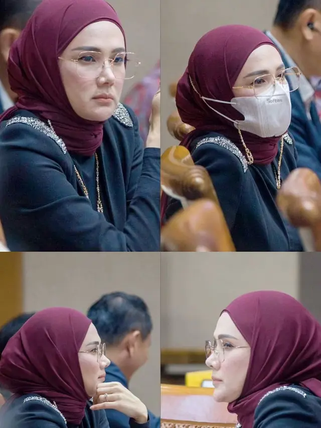6 Gaya Mulan Jameela saat Hadiri Rapat Anggota DPR, Makin Elegan