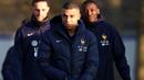 Pada laga ini, Kylian Mbappe bakal berhadapan dengan rekan setimnya di Real Madrid, Luka Modric. (FRANCK FIFE/AFP)