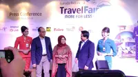 Garuda Indonesia Travel Fair (GATF) hadir lagi. Gelaran travel fair phase 1 ini akan diselenggarakan pada 6-8 April 2018 di Jakarta Convention Centre (JCC). (Liputan6.com/ Ahmad Ibo)