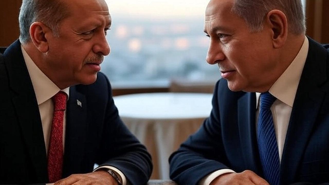 Presiden Turki Erdogan vs PM Israel Netanyahu
