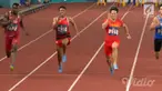 Lalu Muhammad Zohri harus puas menempati posisi tujuh pada final lari 100 meter putra Asian Games 2018.