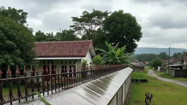 Tips Memilih Pagar Terbaik untuk Melindungi Rumah dari Ular/ Ilustrasi AI
