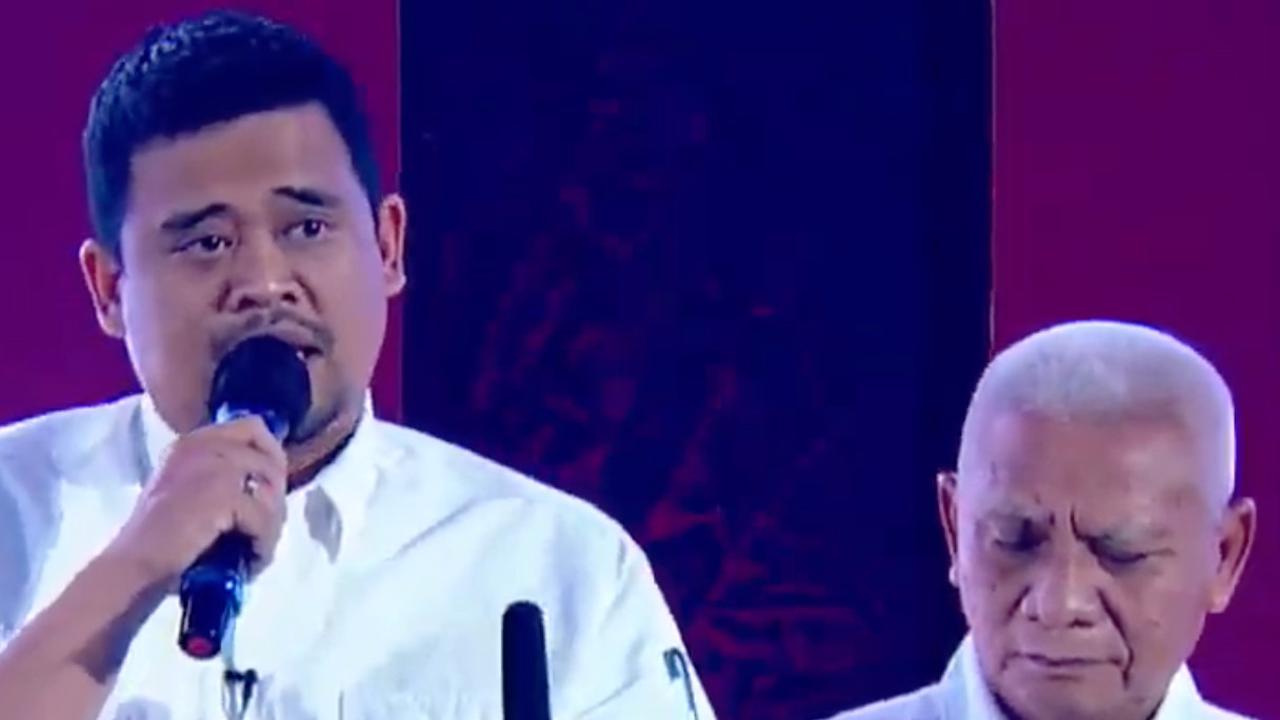 Pasangan Bobby-Surya di debat pilkada Sumut